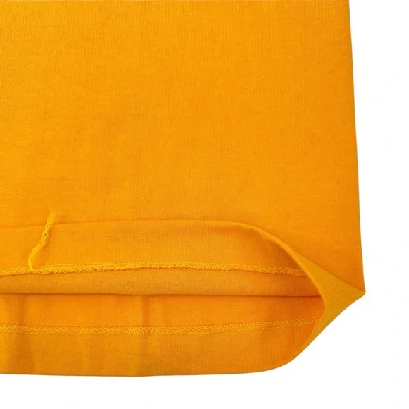 1982 RARE Single Stitch Vintage Yellow Orange Capitalism Collector’s T-Shirt Tee